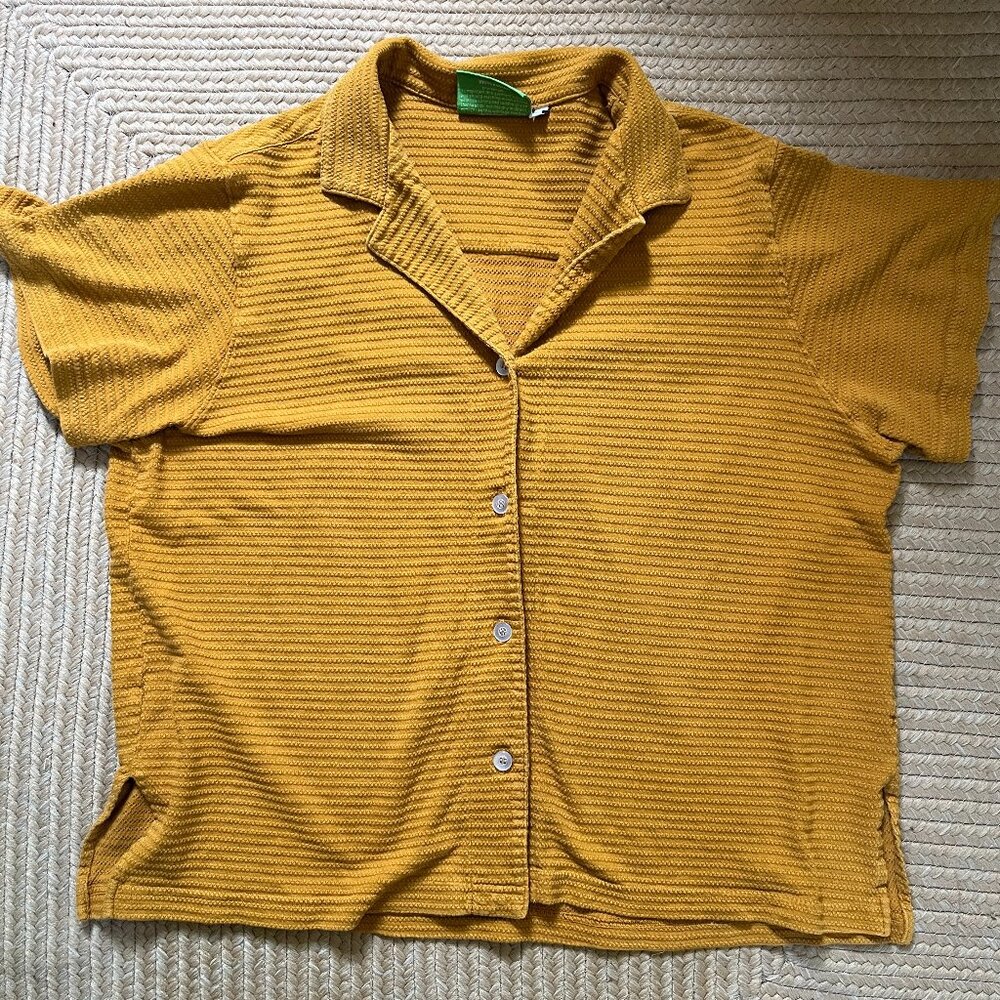 Big Bud Press Pantry Button-Up - Mustard